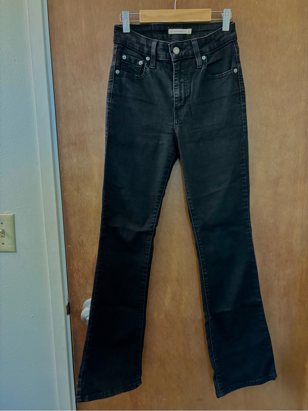 Levi's Women's Black Flare Jeans